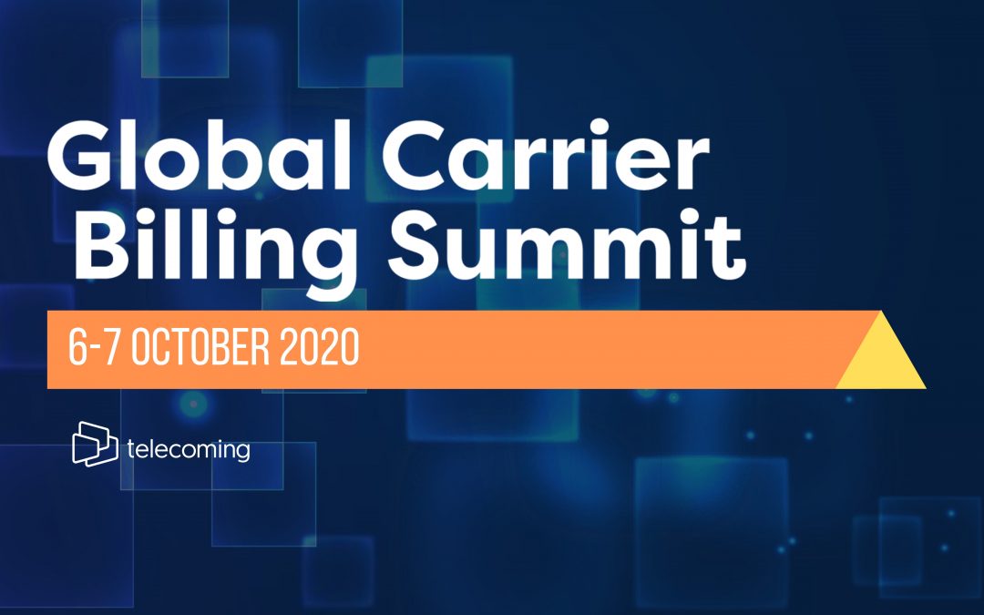 Telecoming supports Global Carrier Billing Summit 2020 as an official sponsor